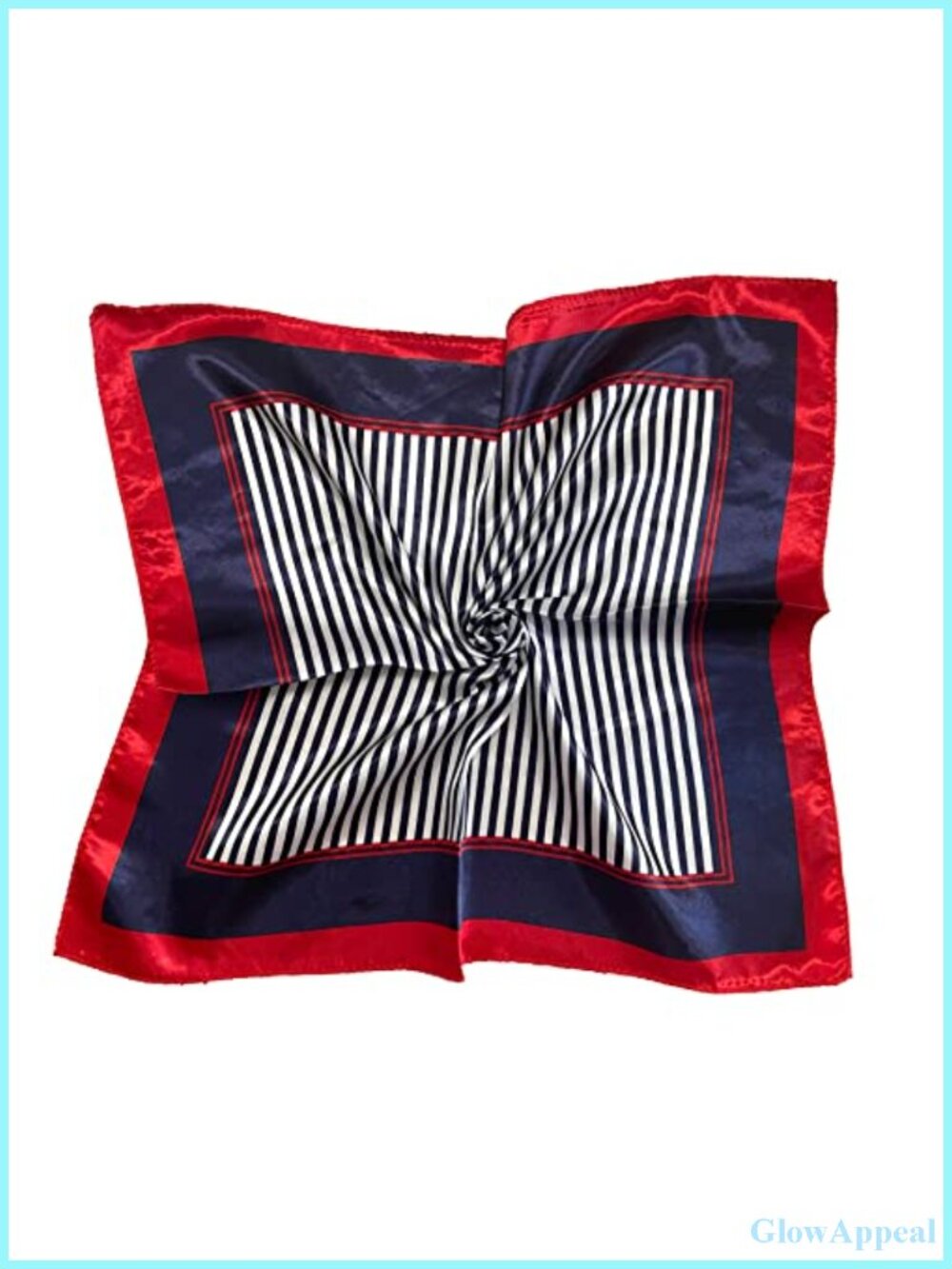Silk Feeling Square Satin Head Scarf Neck Kerchief Women Ladies 50x50cm